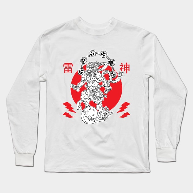 Japanese Monster Yokai Long Sleeve T-Shirt by Anime Gadgets